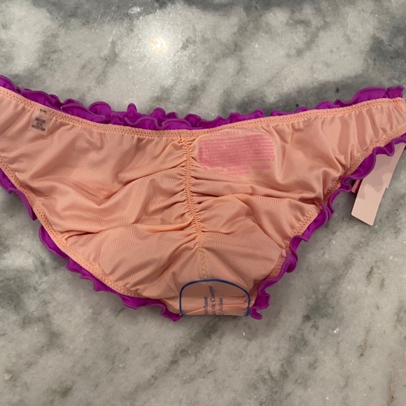 NO OFFERS FIRM PRICE Victoria's Secret Capri Ruffle Cheeky Swim Bikini Bottom - Picture 4 of 4